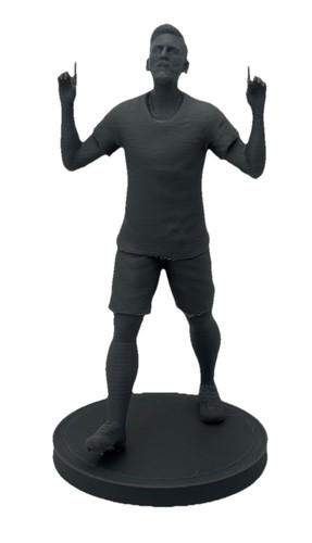 Lionel messi gray unpainted - gray,